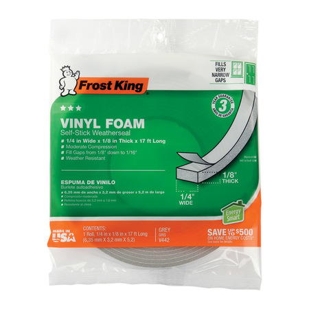 FROST KING VINYLFOAM WTRPF 17'X1/8"" V442H